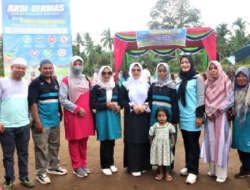 Puskesmas Ranah Salido Lembah Melintang Gelar Aksi Germas