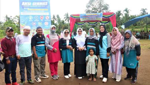 Puskesmas Ranah Salido Lembah Melintang Gelar Aksi Germas