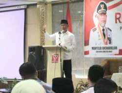 Mahyeldi Buka Rakor Pelaksanaan Dekonsentrasi Tugas dan Wewenang Gubernur Sebagai Wakil Pusat