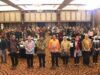 Sekjen Kemendagri, Suhajar Diantoro buka Rakornas Monitoring Percepatan Realisasi APBD TA 2022 dan Pengendalian Inflasi serta P3DN pada Pemda di Swiss-Belhotel Harbourbay Batam, Provinsi Kepulauan Riau