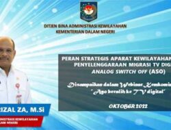 Gandeng Kemendagri, Kemenkominfo Sosialisasikan Migrasi TV Digital ke Camat dan Lurah