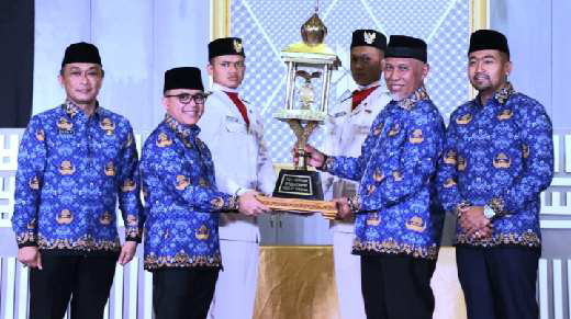 Sumbar Juara Umum MTQ VI Korpri Nasional 2022