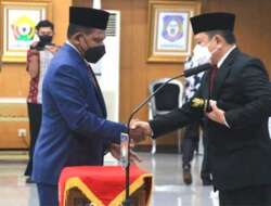 Sumule Tumbo Resmi Dilantik sebagai Pj. Sekda Provinsi Papua Pegunungan