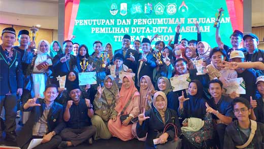 Sumut Juara Umum Pemilihan Duta-duta Qasidah Nasional 2022 di Karawang