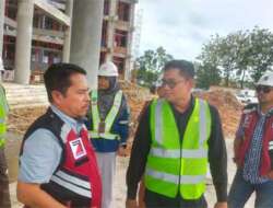 Syafrial Kani Tinjau Pelaksanaan Pembangunan Gedung Baru Dprd Kota Padang Di Aie Pacah