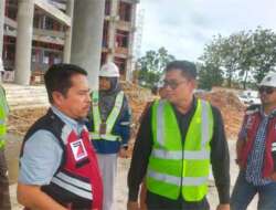 Syafrial Kani tinjau pelaksanaan pembangunan gedung baru DPRD Kota Padang di Aie Pacah
