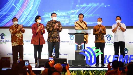 Presiden Jokowi buka Rapat Koordinasi Nasional Investasi 2022