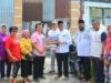 bantuan sosial bagi 8 korban kebakaran Kampung Jao