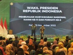 Wakil Presiden RI, Ma'ruf Amin buka Munas KAHMI di Palu