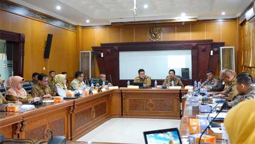 rapat Satuan Tugas PMK Tanah Datar