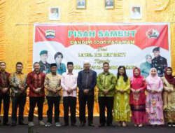 Pisah Sambut Dandim 0305 Pasaman, Letkol Inf. Putra Negara Gantikan Hery Bakty