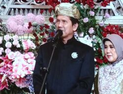 Resepsi Pernikahan Alvidiyan dan Hana di Batam Meriah, Para Undangan pun Bahagia