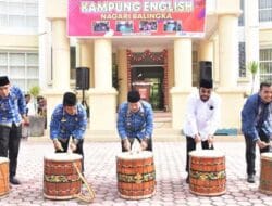 Bupati Agam Lauching Kampung Inggris ke-6