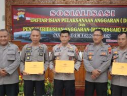 DIPA Anggaran Polres Kebumen Naik 21,69 Persen dari 2022