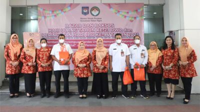 Peringati HUT ke-23 dan Hari Ibu, DWP Kemendagri Gelar Bazar dan Baksos