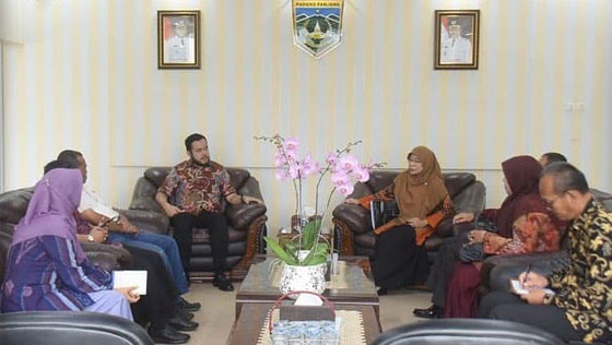 audiensi Kepala SMAN 3 Padang Panjang