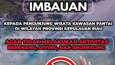 Gubernur Kepri Imbau Masyarakat Hati-Hati Berlibur ke Pantai