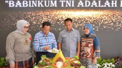 HUT Babinkum TNI ke-47, Mayjen TNI Agus Dhani Berharap Jajarannya Lebih Baik dalam Bertugas