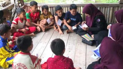 Himpunan Mahasiswa Ilmu Komunikasi Unand Rayakan Anniversary ke-14 dengan Pengabdian Masyarakat di Harau