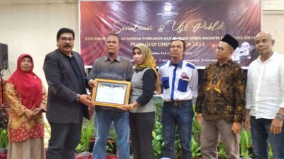 KPU Kota Solok Gelar Uji Publik Rancangan Penataan Dapil dan Alokasi Kursi DPRD