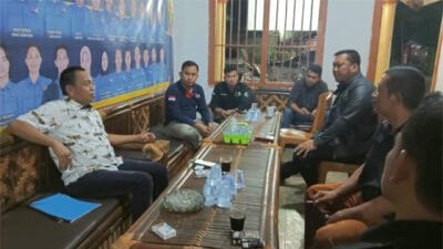 Ketua KPUD Lampung Utara Bincang Pemilu bersama Insan Pers