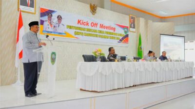 Bupati Pasaman Apresiasi Hasil 35 Pilwana 2022 Di Kick Off Meeting Penyusunan Rkpd