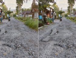 Sudah 4 Tahun Rusak, Masyarakat Korong Kampung Jambu Minta Pemda Aspal Jalan