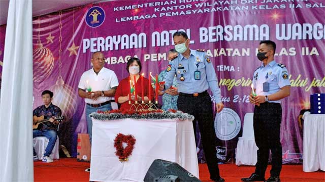 Lapas Salemba Gelar Perayaan Natal Bersama, 98 WBP Dapat Remisi 1 Perayaan-Natal-Bersama