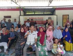 Senator Nono Sampono Sosialisasi 4 Pilar bersama Warga Hative Besar di Maluku
