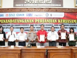 Antisipasi Kejahatan, Polres Tandatangani Kerja Sama dengan Perbankan di Kebumen