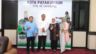Pj. Wako Payakumbuh Minta Pimpinan Bank Nagari Syariah Arahkan Program Bantu Petani