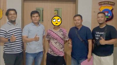 Diduga Setubuhi Keponakan Sendiri, Satreskrim Polres Sawahlunto Tangkap Tersangka Di Rumahnya