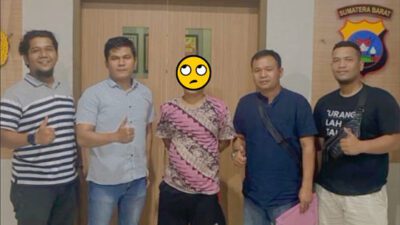 Diduga Setubuhi Keponakan Sendiri, Satreskrim Polres Sawahlunto Tangkap Tersangka di Rumahnya