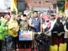 Hj. Dewi Kumalasari Ansar menghadiri kegiatan 'Sehari bersama Anak Penyandang Disabilitas' di Lapang Gedung Nasional Tanjung Uban