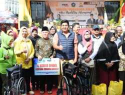 Hj. Dewi Kumalasari Ansar Menghadiri Kegiatan 'Sehari Bersama Anak Penyandang Disabilitas' Di Lapang Gedung Nasional Tanjung Uban