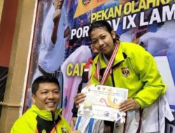 Dua Siswa SMAN 01 Abung Semuli Raih Medali Emas dan Perunggu di Porprov IX 2022