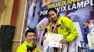 Dua Siswa Sman 01 Abung Semuli Raih Medali Emas Dan Perunggu Di Porprov Ix 2022