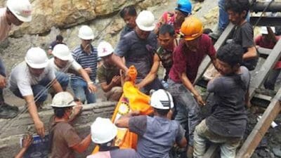 Korban Tewas Kecelakaan Tambang Meledak di Sawahlunto 10 Orang, 4 Selamat