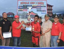 Juara Pitalo Cup I, Tanah Datar Boyong Piala Bergilir Bupati Agam