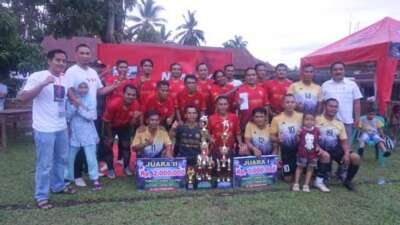 Turnamen Sepakbola Jambak Old Star Cup 1 Berakhir, Tim Jambak A Bawa Pulang Hadiah Rp 3 Juta