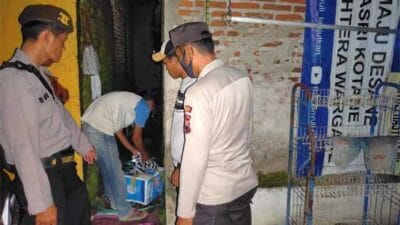 Unit Reskrim dan Samapta Polsek Bayan Tangkap Penjual Miras Jenis Ciu