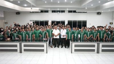 Tiga Bulan Mengabdi, Wabup Asahan Lepas Mahasiswa KKNT 2022 Kembali ke USU