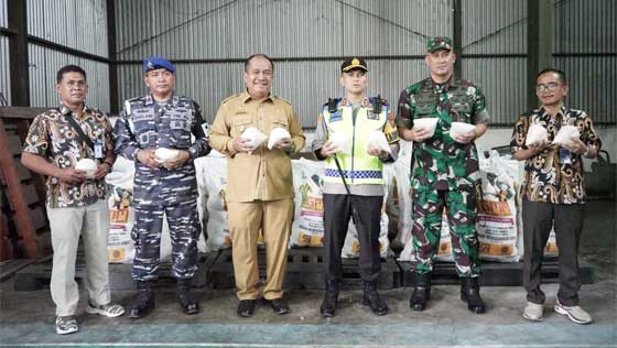 Wabup Asahan dan Forkopimda Lakukan Sidak Pasar 1 Sidak Pasar