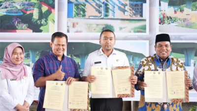 Berikan Kesan Pertama Pendatang, Wagub Sumbar Resmikan Taman di Kolong Fly Over BIM