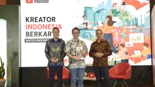 Wamendag Jerry Sambuaga Dalam &Quot;Kreator Indonesia Berkarya: Watch Indonesia Grow&Quot; Yang Diadakan Youtube Di Park Hyatt, Jakarta