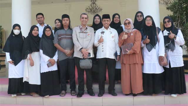 Tampung Aspirasi, Gubernur Sumbar Prioritaskan Penempatan 486 Guru di Negeri dan Swasta 1 FGPPNS audiensi dengan Mahyeldi