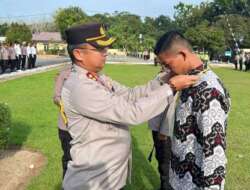 117 Peserta Ikuti Pembinaan dan Pelatihan Calon Anggota Polri di Mapolres Dharmasraya