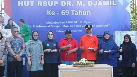 Transformasi 69 Tahun RSUP M Djamil Padang, Berharap Bisa Kurangi Orang Berobat ke Luar Negeri 1 69 Tahun RSUP M Djamil Padang