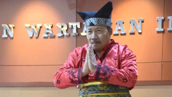 Andri Warman presentasi kebudayaan