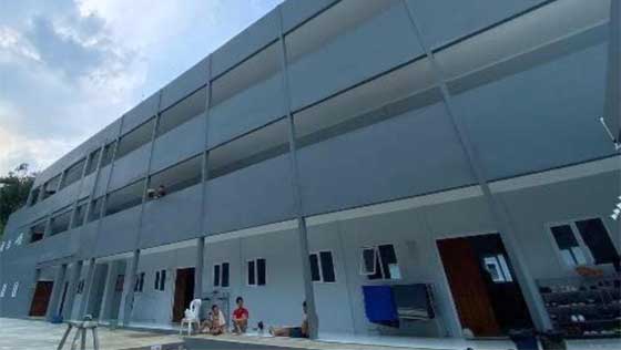 Asrama Putra Pondok Pesantren Suralaya